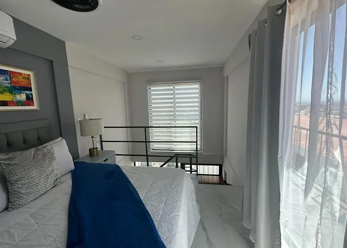 Сasa de vacaciones Dog-friendly Loft With Rooftop Infinity Pool, Gym, Balcony & Ac *